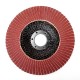 Диск шлифовальный лепестковый 125 x 22мм зерно K150 INTERTOOL (BT-0215)