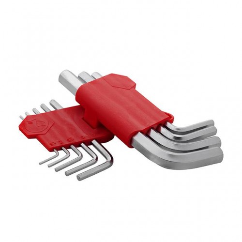 Набір ключів Г-подібних шестигранних 9 шт., 1.5-10 мм, CrV INTERTOOL (HT-0601) Набір ключів Г-подібних шестигранних 9 шт., 1.5-10 мм, CrV INTERTOOL (HT-0601)