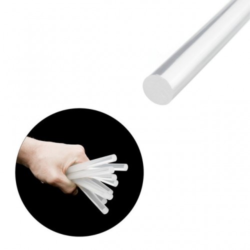 Комплект клеевых стержней прозрачных 11.2ммx200мм, уп. 1 кг INTERTOOL (RT-1015) Комплект клеевых стержней прозрачных 11.2ммx200мм, уп. 1 кг INTERTOOL (RT-1015)