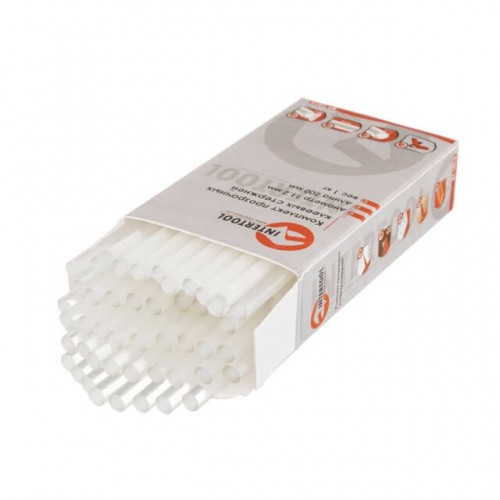 Комплект клеевых стержней прозрачных 11.2ммx200мм, уп. 1 кг INTERTOOL (RT-1015) Комплект клеевых стержней прозрачных 11.2ммx200мм, уп. 1 кг INTERTOOL (RT-1015)