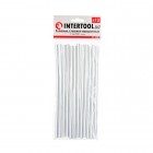 Комплект стрижнів клейових прозорих 7.4мм*200мм, 12 шт INTERTOOL (RT-1030)