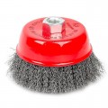 Щетка чашечная 100 мм, для КШМ, М14 (крученая проволока) INTERTOOL (BT-1100)