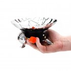 Пальник газовий туристичний із захистом від вітру INTERTOOL (GS-0011)