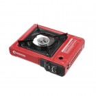 Плитка газова одноконфорочна, п'єзопідпалювання, під газові балони бутан і пропан-бутан INTERTOOL (GS-0001)