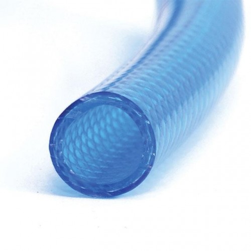 Шланг для води тришаровий, синій, 3/4", 20 м, армований, PVC INTERTOOL (GE-4073)