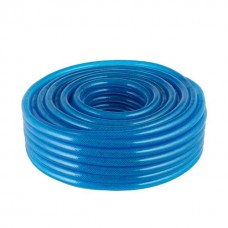 Шланг для води тришаровий, синій, 3/4", 50 м, армований, PVC INTERTOOL (GE-4076)