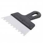 Шпатель із нержавіючої сталі 150 мм із зубом 8*8 мм