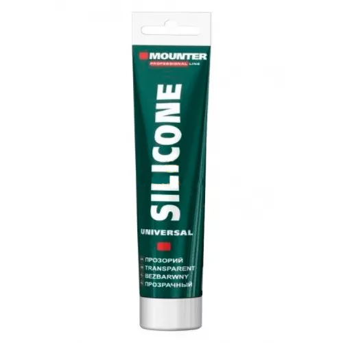 Герметик силіконовий універсальний прозорий МТ MOUNTER 50мл