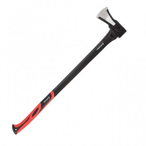 Колун кованый 2200 г, ручка из фибергласа INTERTOOL (HT-0275)