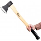 Сокира 1200 г, ручка пекан, 48-57 HRC INTERTOOL (HT-0259)