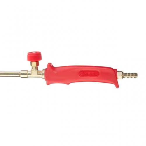 Пальник газовий з регулятором 830 мм, сопло 138 мм, Ø76 мм INTERTOOL (GB-0043)