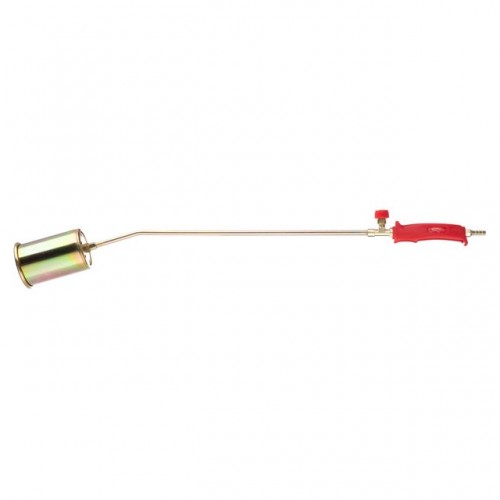 Пальник газовий з регулятором 830 мм, сопло 138 мм, Ø76 мм INTERTOOL (GB-0043)