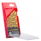 Набір свердел по металу DIN338 HSS 13шт (1.5-6.5), покриття Ti INTERTOOL (SD-0013)