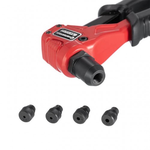 Пістолет заклепувальний ручний 200 мм, діаметр застосовуваної заклепки 2.4; 3.2; 4; 4.8 мм, Storm INTERTOOL (RT-0015)