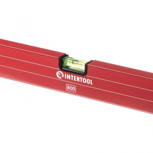 Уровень 800 мм, 3 ячейки INTERTOOL (MT-1108)