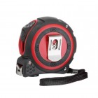 Рулетка з металевим полотном 5м * 25мм, нейлонове покриття полотна STORM INTERTOOL (MT-0836)