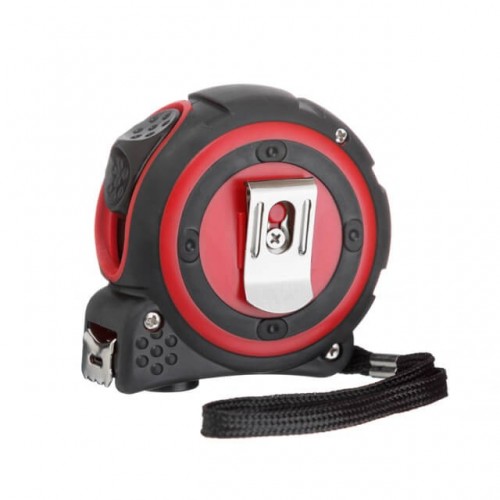 Рулетка с металлическим полотном 5м*25мм, нейлоновое покрытие полотна STORM INTERTOOL (MT-0836)