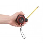 Рулетка з металевим полотном 5м * 25мм, нейлонове покриття полотна STORM INTERTOOL (MT-0836)