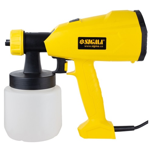 Фарборозпилювач електричний HVLP 350Вт Ø1.8/2.6мм 800мл/хв н/б 800мл