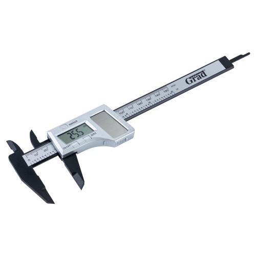 Штангенциркуль цифровий на сонячній батареї 150мм точність ±0.2мм GRAD