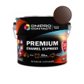Эмаль алкидная ПФ-115 "Dnеpr Contact" EXPRESS Premium шоколадная 2 кг