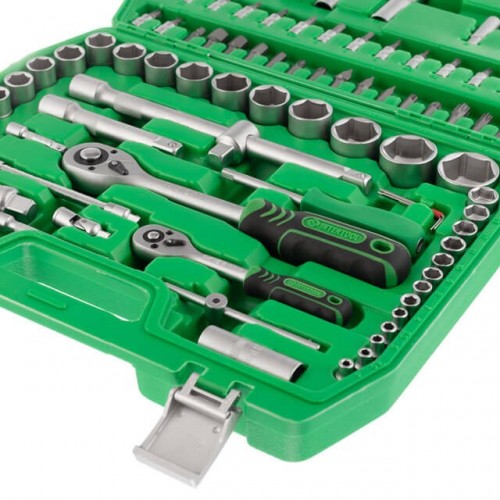 Набір інструментів 1/2" & 1/4" 94 од. INTERTOOL (ET-6094SP)