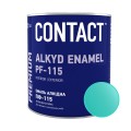 Емаль алкідна ПФ-115 "CONTACT" бірюза 0,9 кг