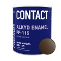 Эмаль алкидная ПФ-115 "CONTACT" коричневая 0,9 кг