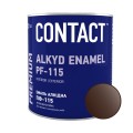 Эмаль алкидная ПФ-115 "CONTACT" шоколадная 0,9 кг