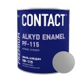 Эмаль алкидная ПФ-115 "CONTACT" серая 0,9 кг