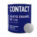 Емаль алкідна ПФ-115 "CONTACT" срібляста 0,7 кг