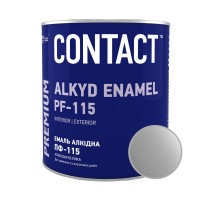 Емаль алкідна ПФ-115  "CONTACT" срібляста 2,2 кг