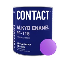 Емаль алкідна ПФ-115 "CONTACT" світло-фіолетова 0,9 кг