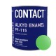 Емаль алкідна ПФ-115 "CONTACT" світло-зелена 0,9 кг
