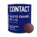 Емаль алкідна ПФ-115 "CONTACT" темно-вишнева 2,8 кг