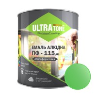 Емаль алкідна ПФ-115 "ULTRA Tone" свiтло-зелена 0,9 кг