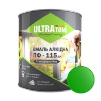 Емаль алкідна ПФ-115 "ULTRA Tone" зелена 0,9 кг