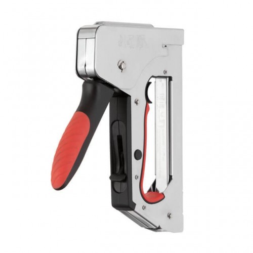 Степлер строительный 3 в 1, функция Trigger Mode, к скобе 11.3*0.7*6-14 мм, гвоздь 14мм, шпилька 14мм INTERTOOL (RT-0105)