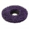 Диск зачистной зі спіненого абразиву фіолетовий 125 * 22,2 * 13 мм, P46, T27 INTERTOOL (BT-0603)