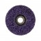 Диск зачистной зі спіненого абразиву фіолетовий 125 * 22,2 * 13 мм, P46, T27 INTERTOOL (BT-0603)