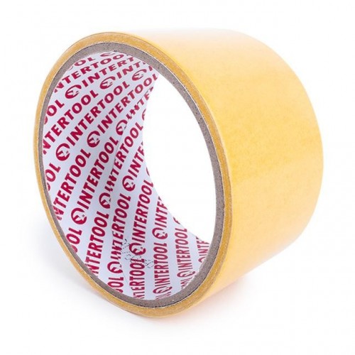 Скотч двухсторонний 50 мм*5 м на полипропиленовой основе INTERTOOL KT-0951