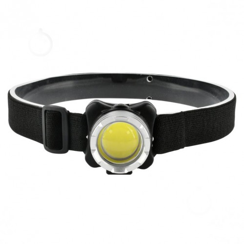 Фонарь Quantum налобный аккумуляторный Lucky LED COB + Micro USB кабель в комплекте