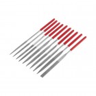 Набор алмазных надфилей 10шт/упак., 140мм. INTERTOOL (HT-3701)