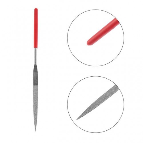 Набор алмазных надфилей 10шт/упак., 140мм. INTERTOOL (HT-3701)