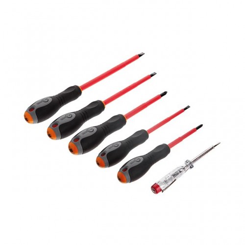 Набор отверток 6 ед., 1000 В INTERTOOL (VT-2107)