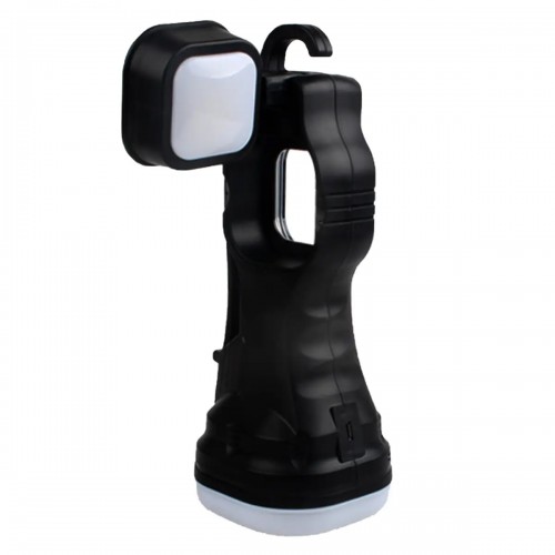 Фонарь Quantum кемпинговый перезарядный Stalker 3W LED + COB solar с USB
