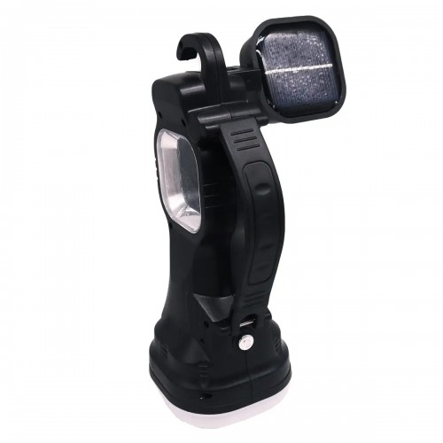 Фонарь Quantum кемпинговый перезарядный Stalker 3W LED + COB solar с USB