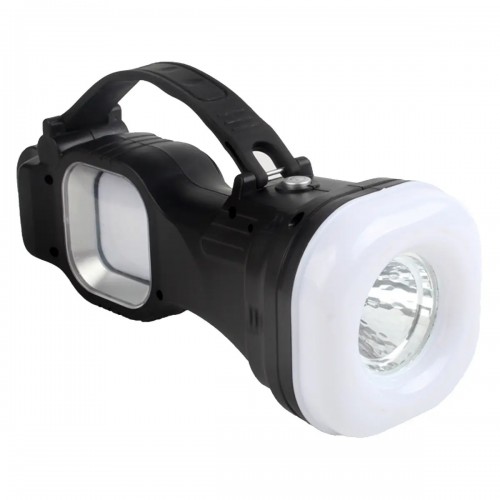 Фонарь Quantum кемпинговый перезарядный Stalker 3W LED + COB solar с USB