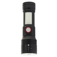 Фонарь ручной Quantum QM-FL1031 Adept 10W LED zoom + COB с USB