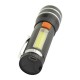 Ліхтар ручний Quantum QM-FL1032 Helper 10W LED zoom +COB з USB